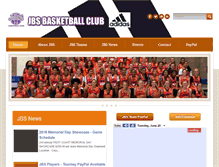 Tablet Screenshot of jbsbasketball.com